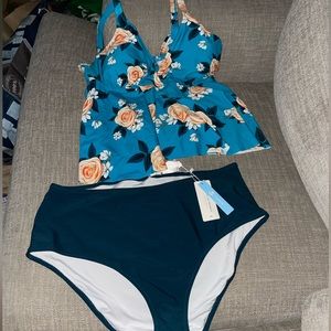 NWT CUPSHE Tankini